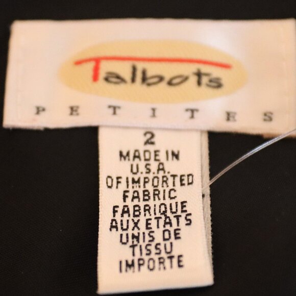 NWT TALBOTS Petite sleeveless dress Size 2 - Picture 5 of 16